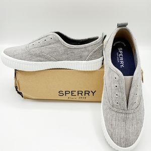 Sperry Crest Creeper CVO Grey Memory Foam Slip On